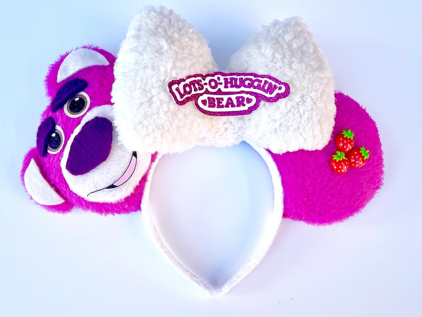 Lotso huggin . And I smell like strawberries